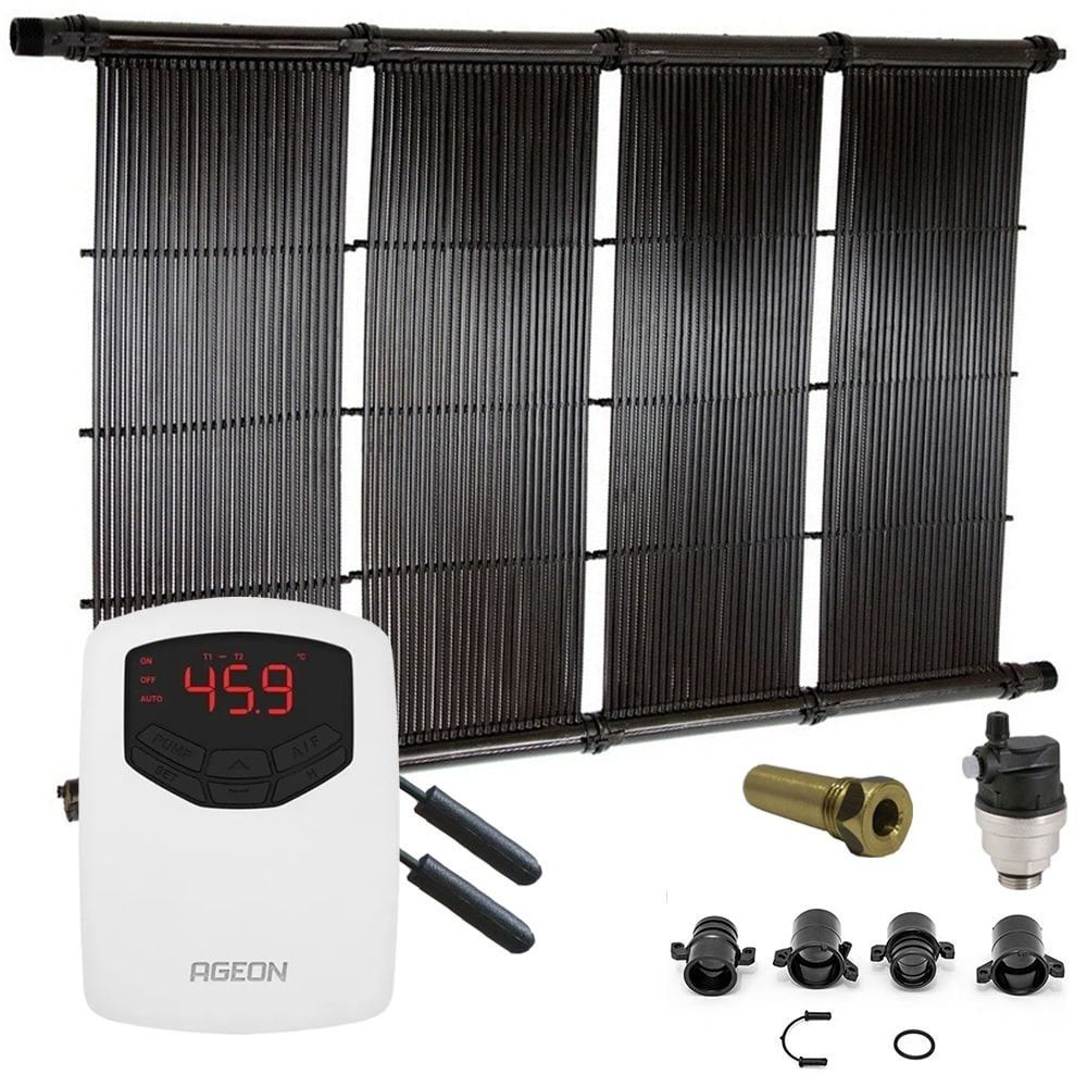 Kit Aquecedor Solar Piscina até 18m² ou 25.000 L