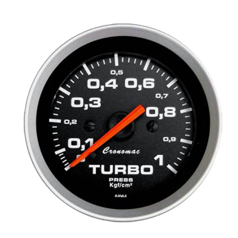 Manômetro Pressão Turbo Cronomac 52MM Sport