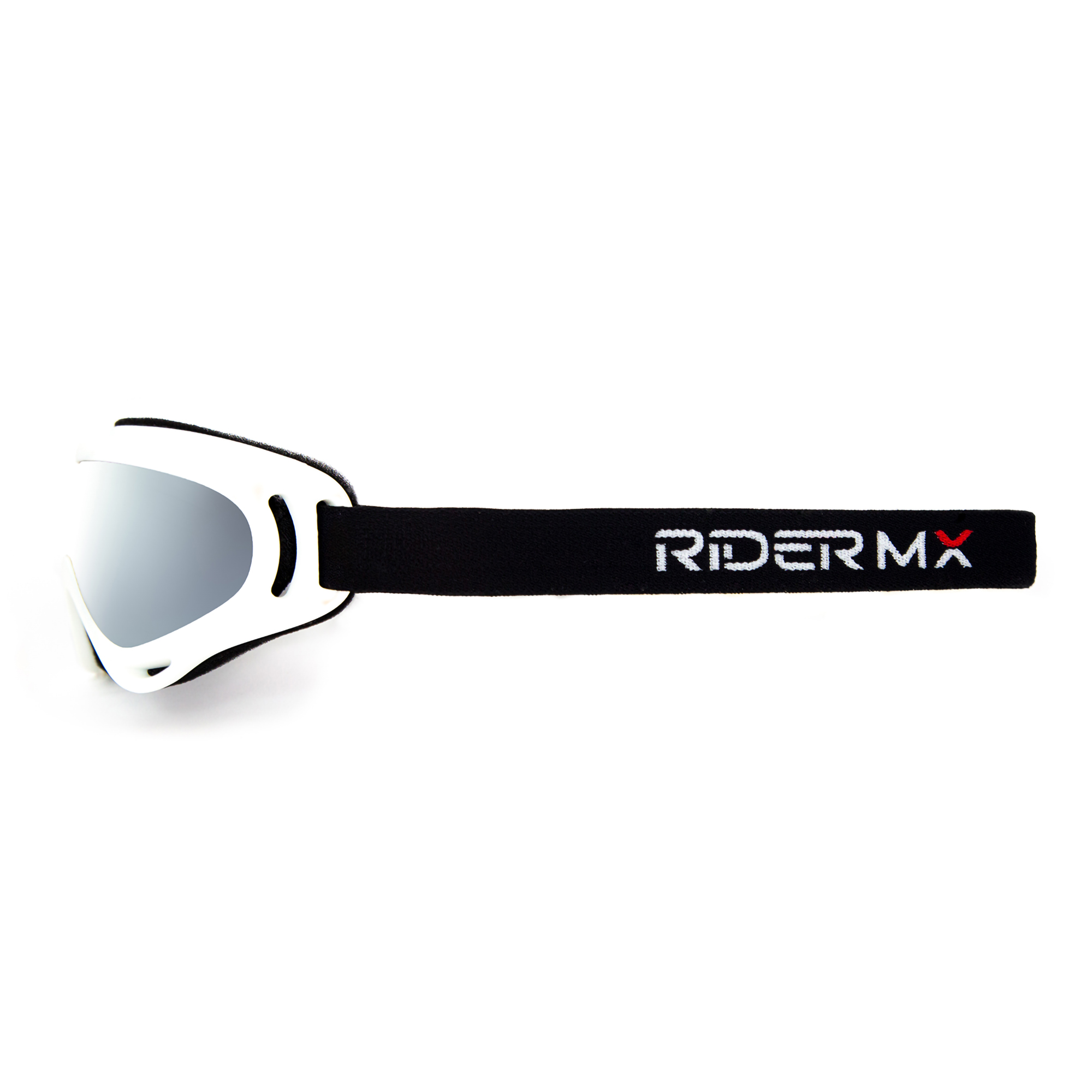 Kit Luva Motocross Trilha Enduro Com Óculos Proteção Off Road Branco