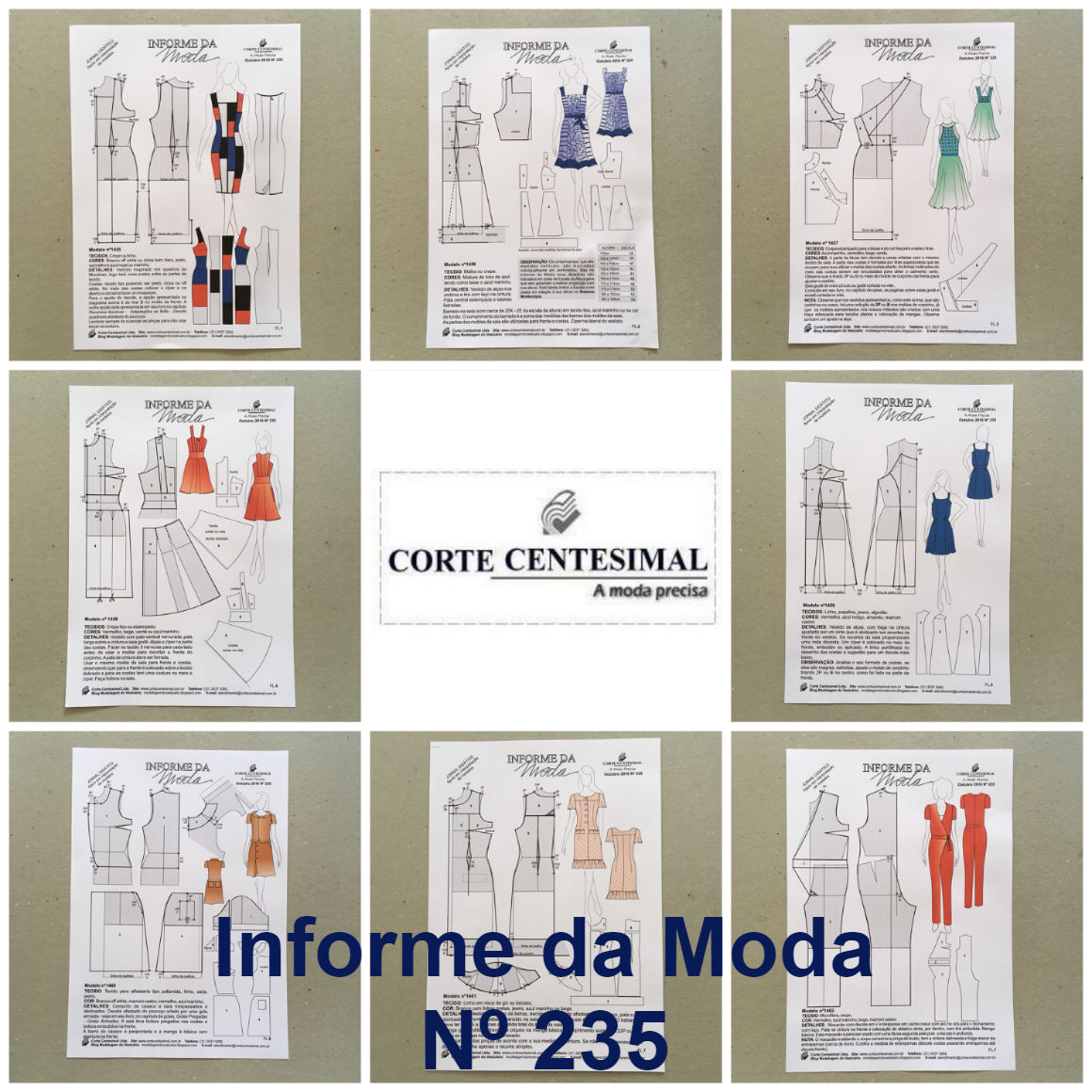INFORME DA MODA 2016 (234 e 235)  - Corte Centesimal