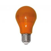 Lampada Bulbo 6w LED LARANJA A60 Color E27 Bivolt Lp 33174
