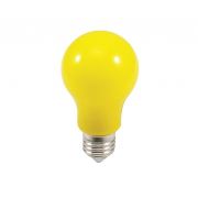 Lampada LED Bulbo 9w Amarelo e27 A60 Repelente Amarela Bivolt