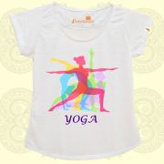 Camiseta Yoga Colorida