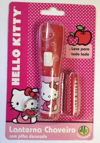 Chaveiro Lanterna Do Hello Kitty C/6 cartelas