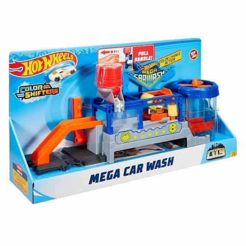 Hot Wheels  Mega Lava Rápido Lava Jato Car Wash - Mattel