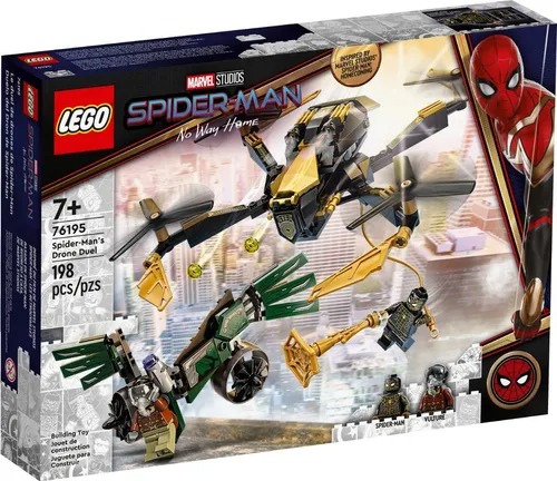 Lego 76195 SpiderMan - Duelo De Drones Do Homem-aranha  198 peças