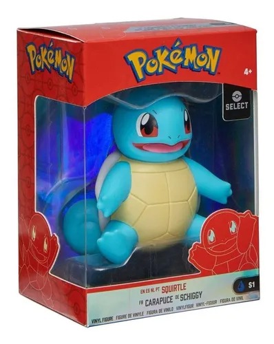Pokémon Select S1 Action Figure Squirtle - Vinil 10 Cm  Sunny