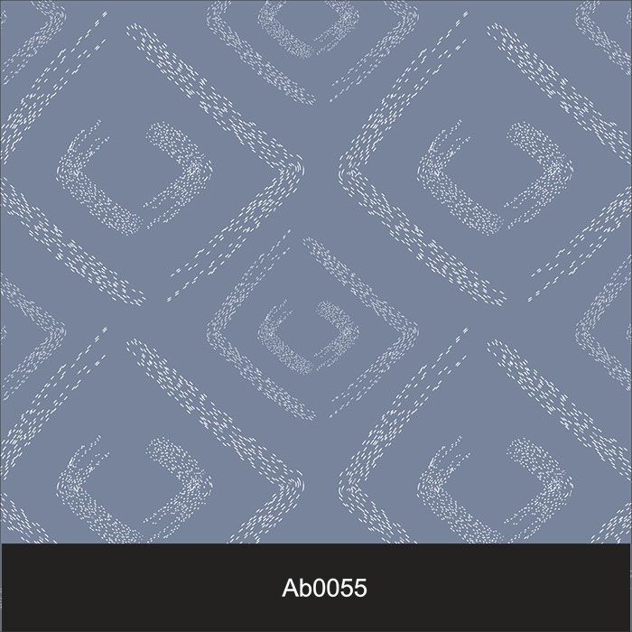 Papel de Parede Auto Adesivo Lavável Abstrato Losango Azul AB0055  - Final Decor