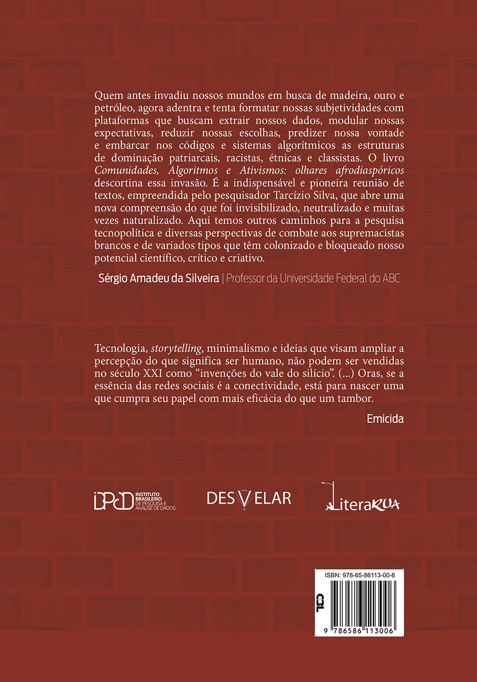 Comunidades, Algoritmos e Ativismos Digitais: Olhares Afrodiaspóricos - Tarcízio Silva (Org.) - LiteraRUA