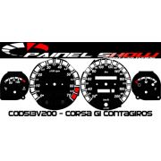 Kit Translúcido p/ Painel - Cod513v200 - Corsa com Contagiro