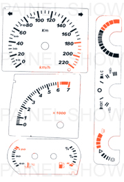 X Adesivo p/ Painel - Cod75v220 - Apollo  - PAINEL SHOW TUNING - Personalização de Painéis de Carros e Motos