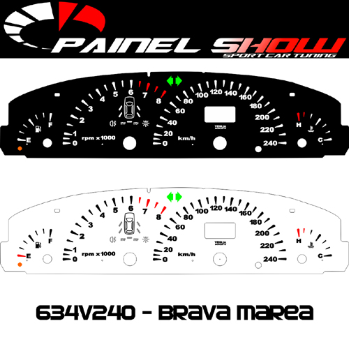 634v240 Marea / Brava 240km/h Com Check Control
