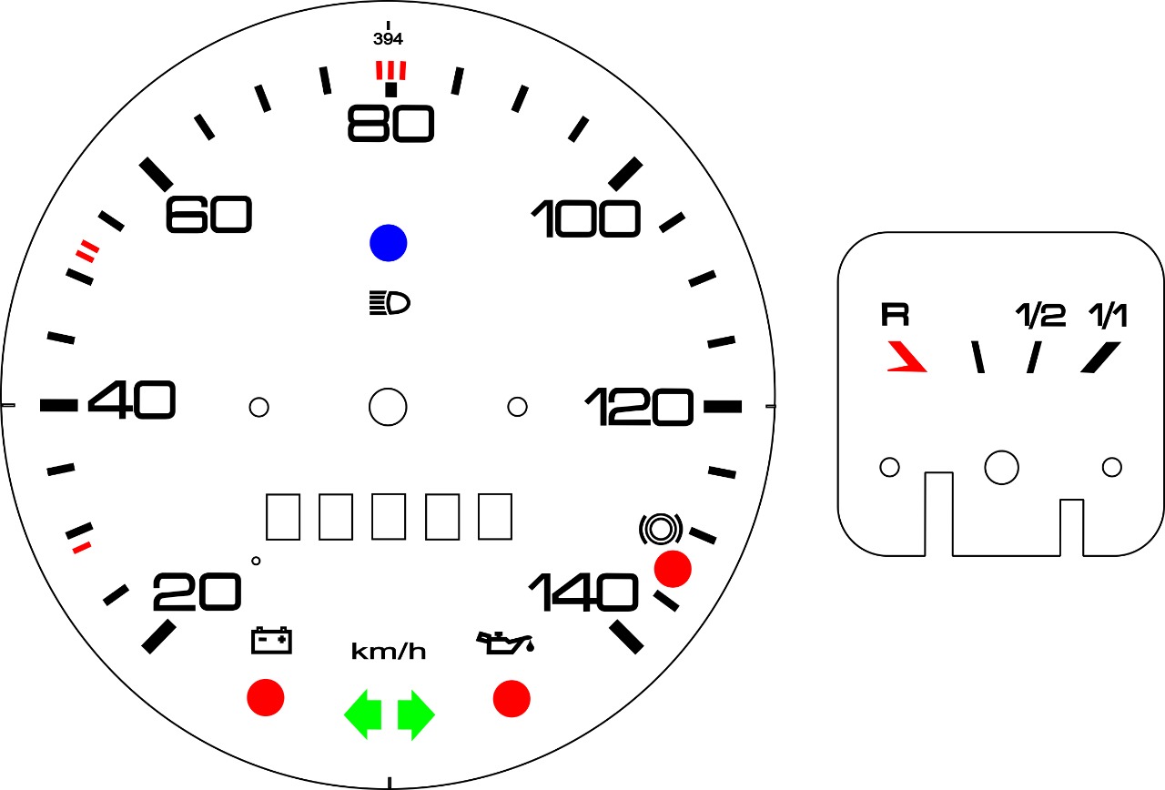 762v140 Fusca 394 - PAINEL SHOW TUNING - Personalização de Painéis de Carros e Motos