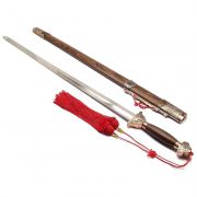Espada Tai Chi Jian San Feng Lâmina Semi-flexível Treino