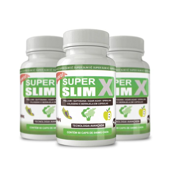 Super Slim X - PROMOÇÃO 3 POTES  - Composto Natural