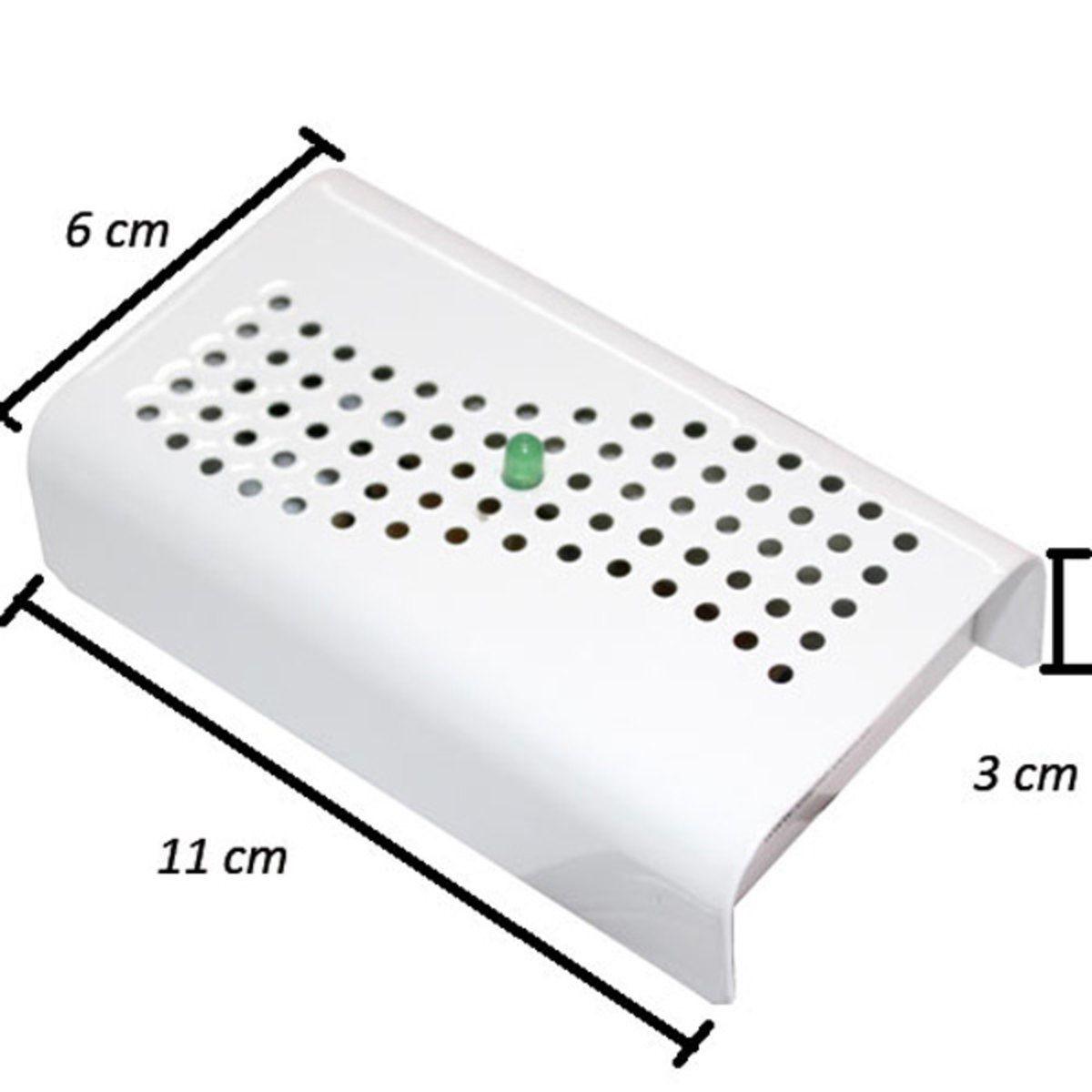 Anti Mofo Eletrônico Desumidificador 110V - branco 2u. Repel Mofo Anti-Ácaro e Fungos