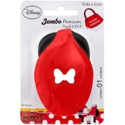 Furador Jumbo Premium Disney Laço Minnie Mouse