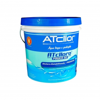 Cloro para piscina ATclloro Power 60 Premium 10Kg Dicloro