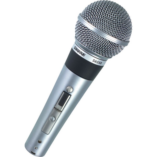 MICROFONE CLÁSSICO SHURE  WOODSTOCK PARA VOCAL - 565SD-LC