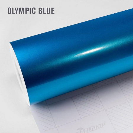 NOVO! Teckwrap Olympic Blue Gloss Aluminium  - GAL13 - HD