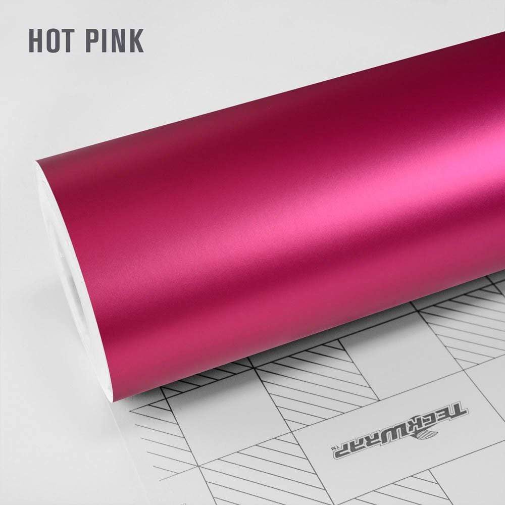 NOVO! Teckwrap - Hot Pink Satin Chrome  -  VCH404-S