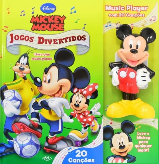 Mickey Mouse – Jogos Divertidos – Livro Com Music Player