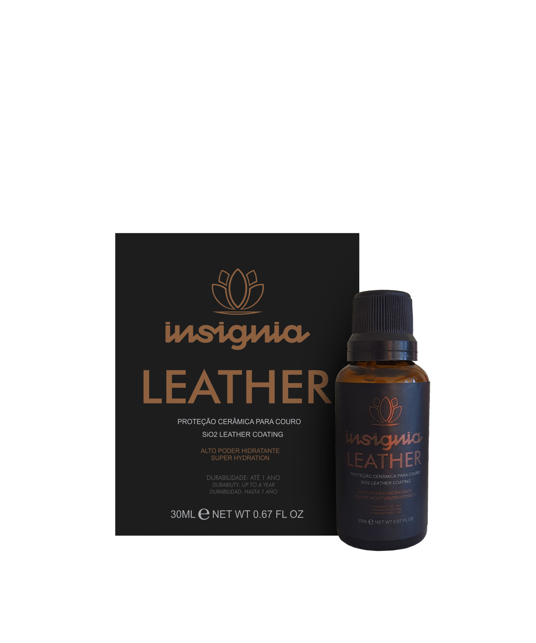 Nano Proteção com Hidratação Para Couro Insignia Leather 30mL Easytech