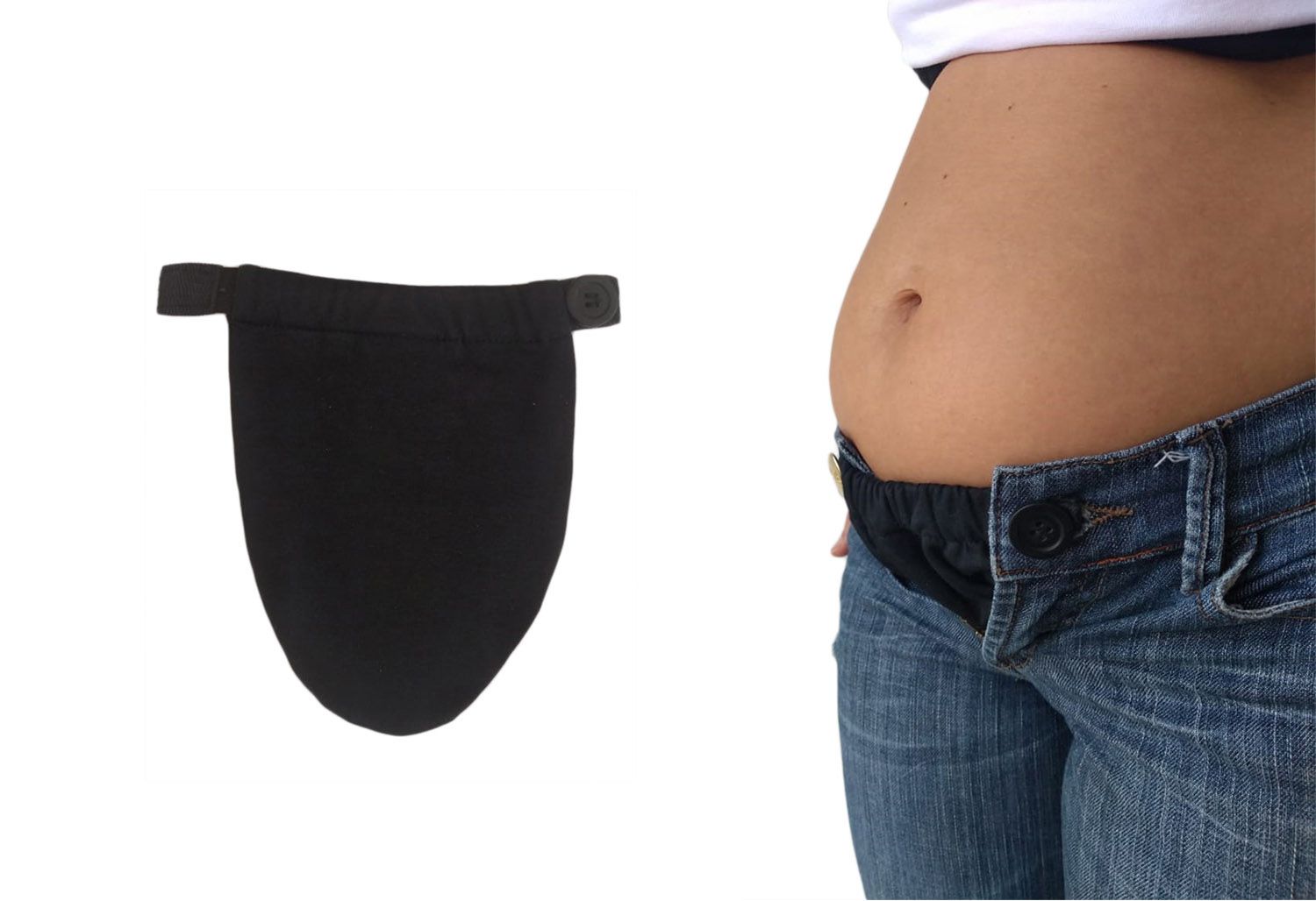Extensor de calça para gestante adaptador roupa de grávida
