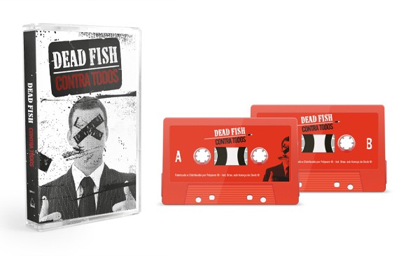 Fita K7 Cassete Dead Fish Contra Todos