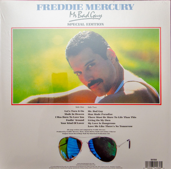 Lp Vinil Freddie Mercury Mr. Bad Guy