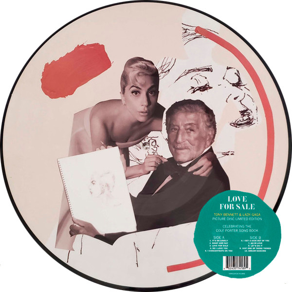 Lp Vinil Picture Disc Tony Bennett &amp; Lady Gaga Love For Sale