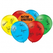 Balão Especial Festa Now United - 9" 23cm - 25 Unidades - Festcolor