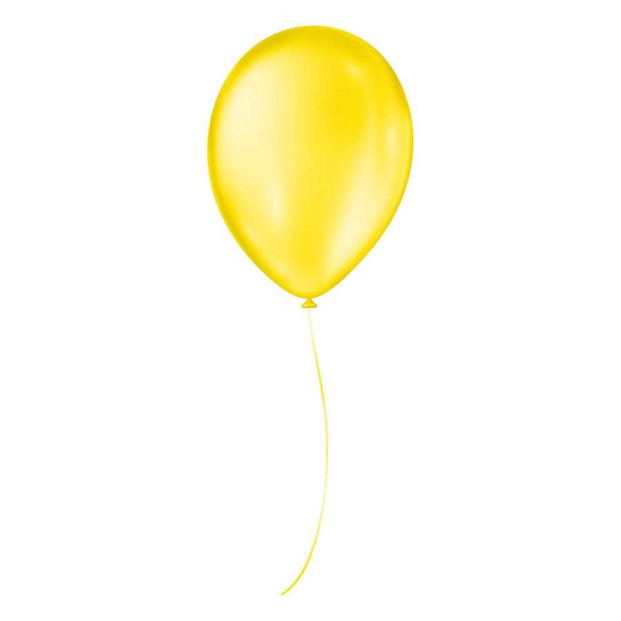 Balão de Festa Cintilante - Cores - 09" 23cm - 50 Unidades