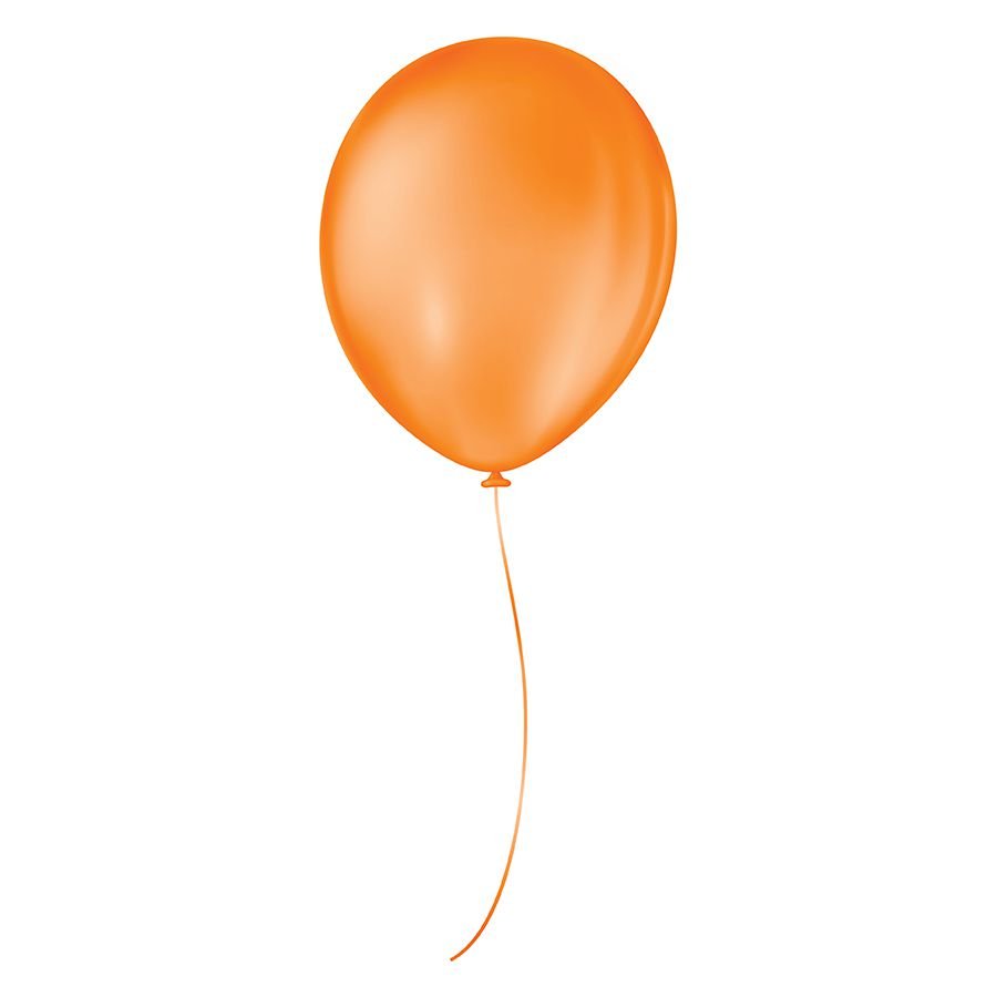 Balão de Festa Látex Liso - Cores - 8" Redondo 20cm - 50 Unidades