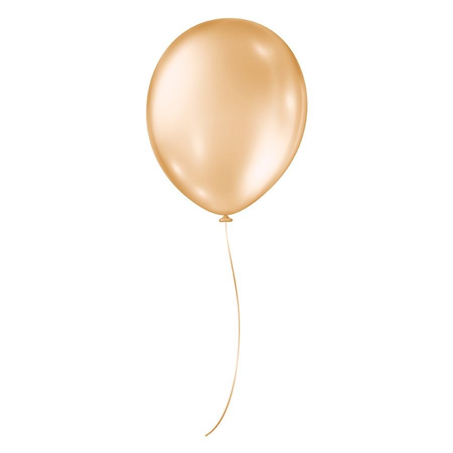 Balão de Festa Perolado - Cores - 9" 23cm - 50 Unidades