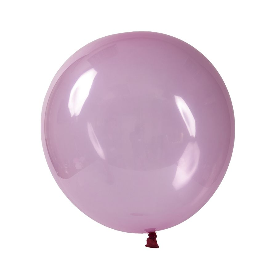 Balão de Festa Redondo Profissional Látex Cristal Candy - Cores - 9" 23cm - 24 Unidades