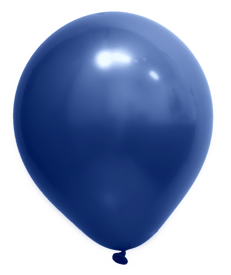 Balão de Festa Redondo Profissional Látex Cromado - Cores - 9" 23cm - 24 Unidades