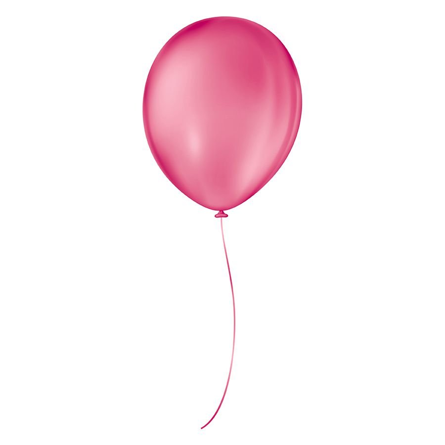 Balão de Festa Látex Liso - Cores - 9" 23cm - 50 Unidades