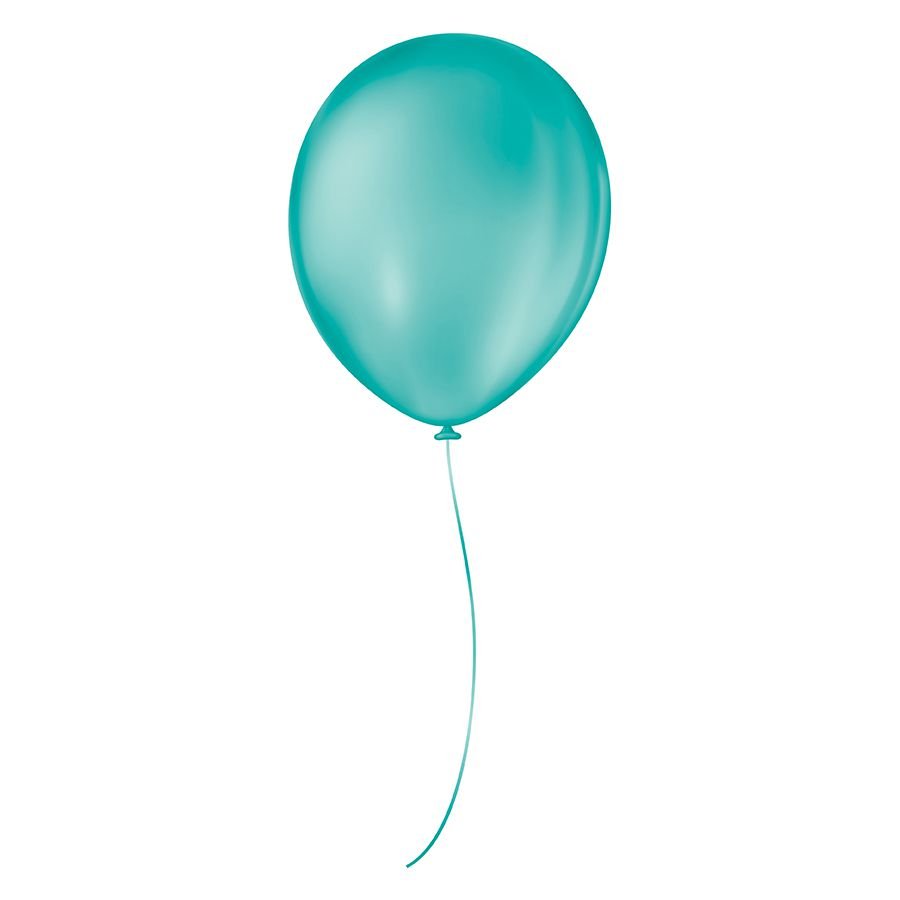 Balão de Festa Látex Liso - Cores - 9" 23cm - 50 Unidades