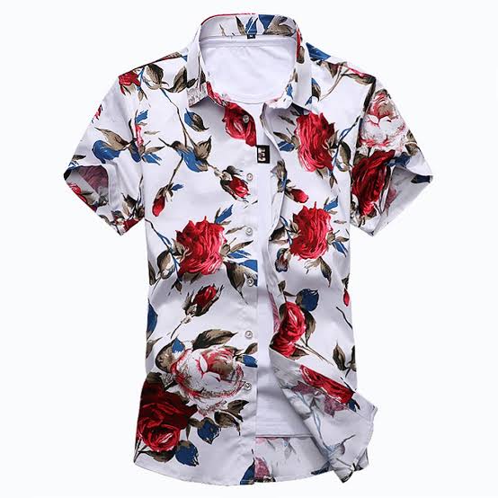Kit 5 Camisa Camiseta Social Masculina Floral Florida Estampadas