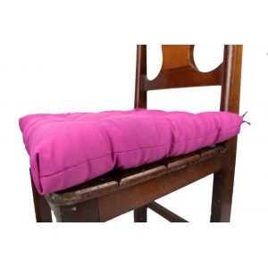Assento Para Cadeira Futon 40x40 Cm - Rosa Pink