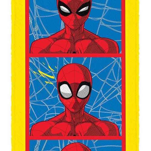 Toalha de Banho Felpuda Spider Man Lepper Mod 1