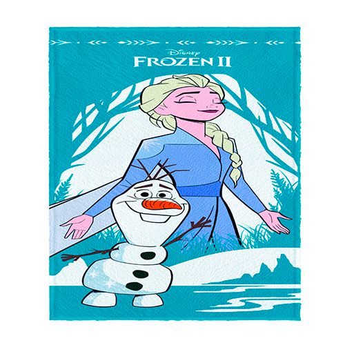 Toalha De Banho Infantil Frozen 2 Mod 5 Felpuda-Lepper