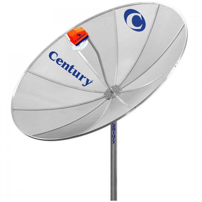 Kit Antena Parabólica Century 170 cm + Lnbf + Cabo