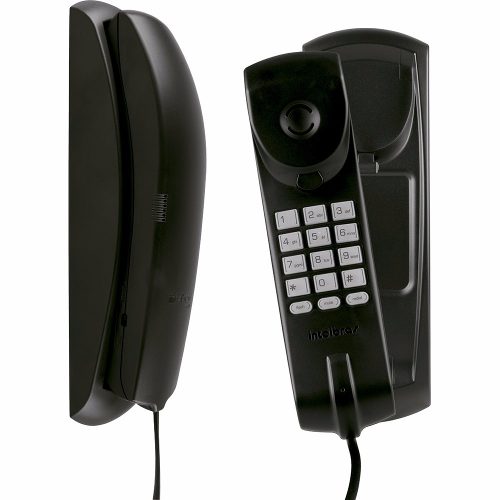 Telefone com Fio Fixo De Parede e Mesa Intelbras TC20 Preto