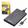 Case Para HD 2,5 SATA USB 3.0 Notebook Gaveta Externa em Metal Infokit ECASE-330 