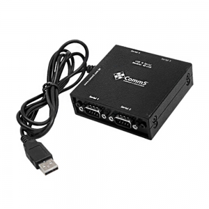 Conversor de USB para 4 saídas seriais RS232 Comm5 4S-USB