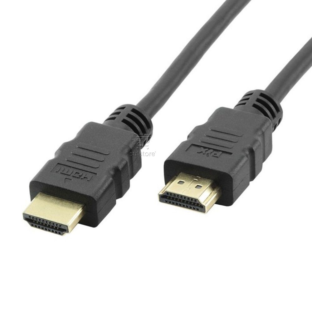 Cabo HDMI 1m 1 Metro Versão 2.0 4k 19 Pinos Blindado Pix 018-2221 Chip Sce