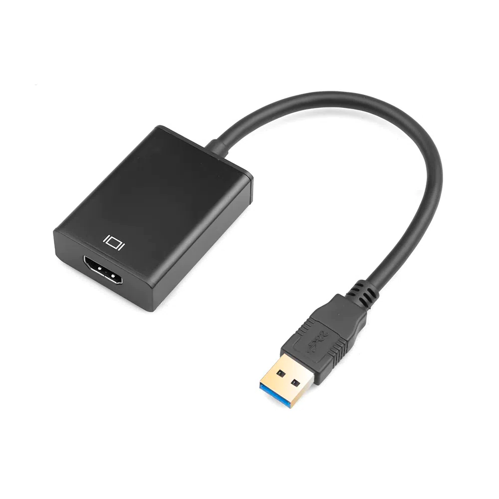 Conversor Adaptador de Vídeo USB para HDMI FULL HD 1080P 3.0 F3 JC-AD-UHDMI
