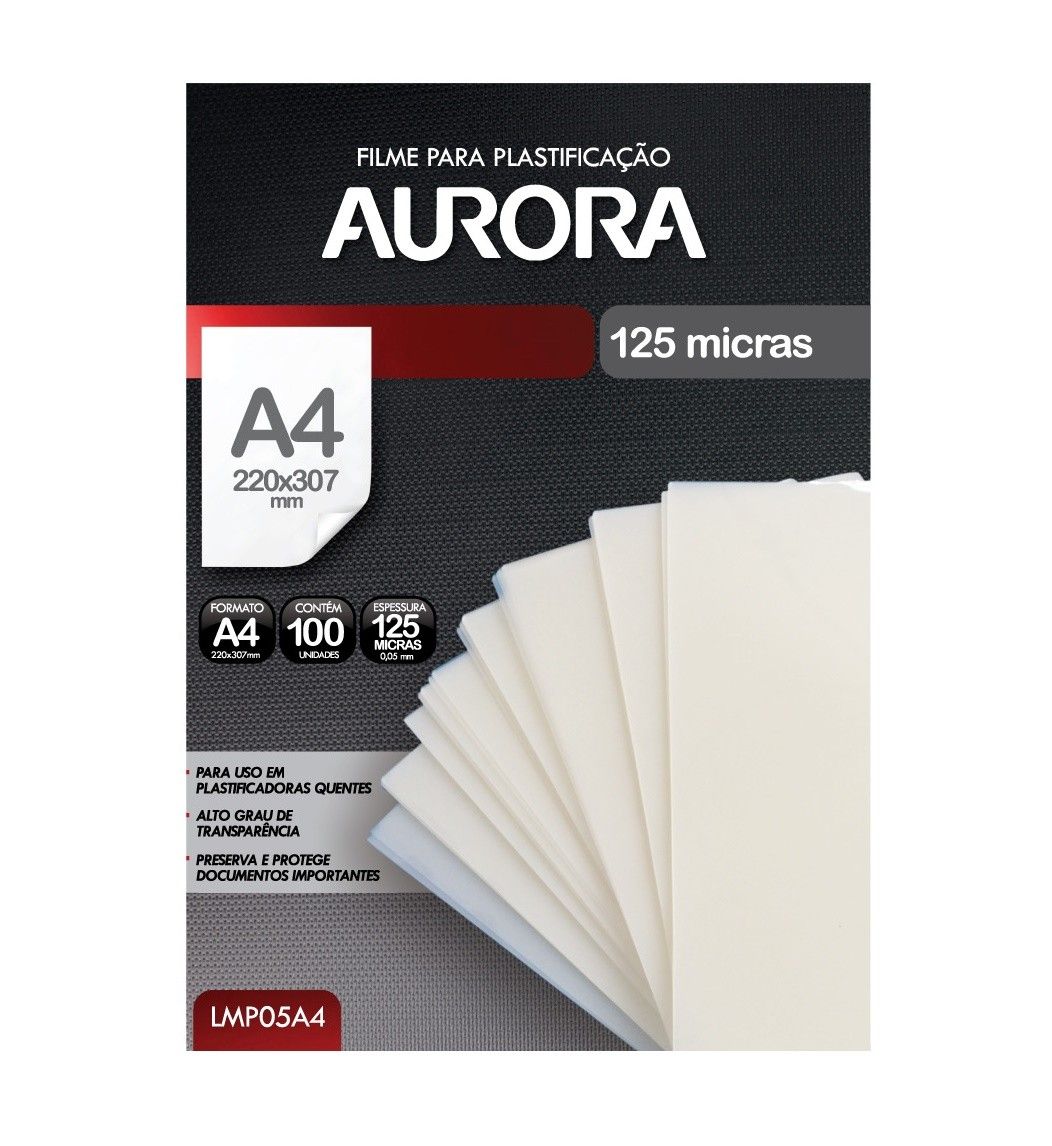 Kit Plastificadora Aurora + Polaseal A4